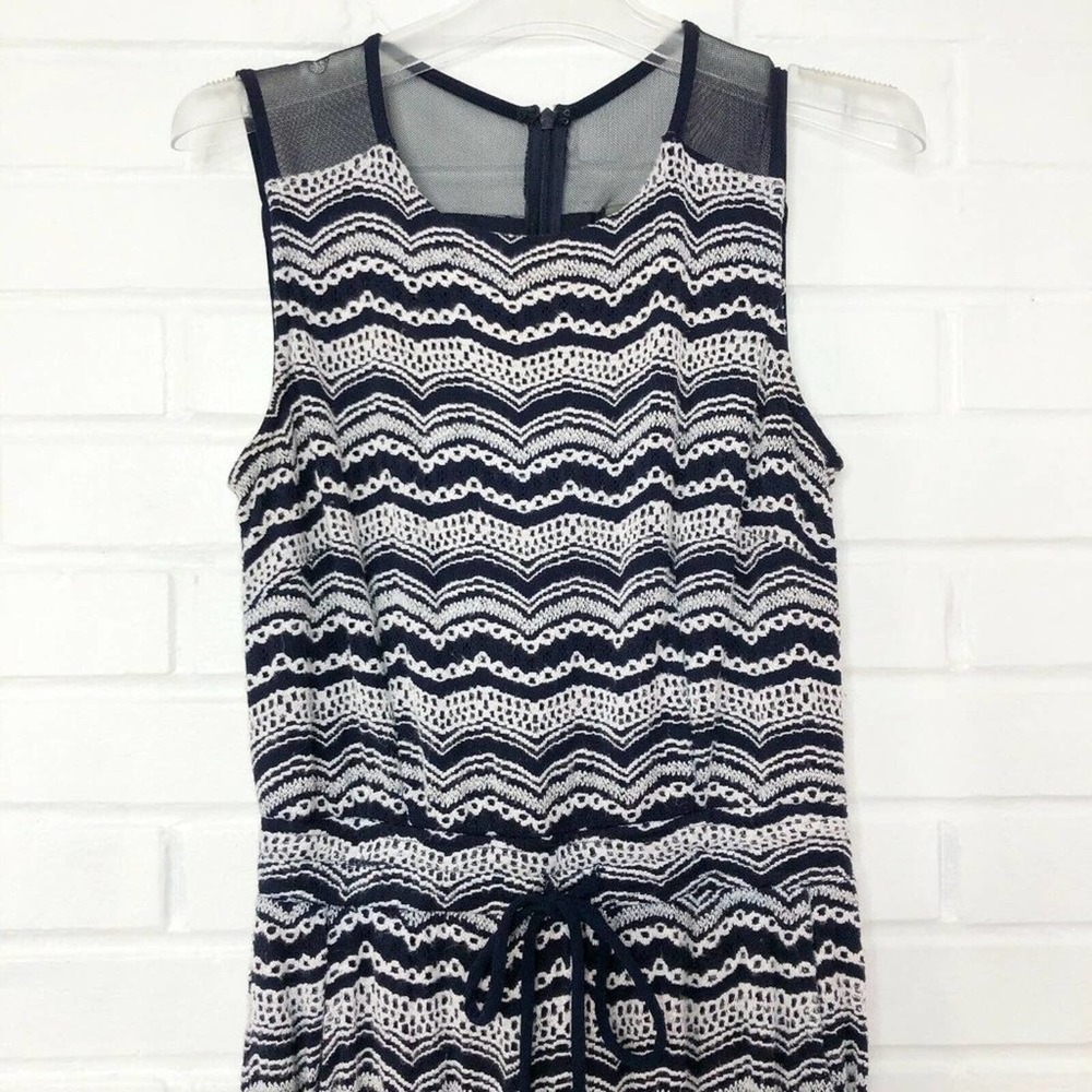 Taylor Sleeveless Wide Leg Jumpsuit Blue Size 6